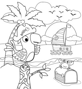 free coloring pages of the jolly roger