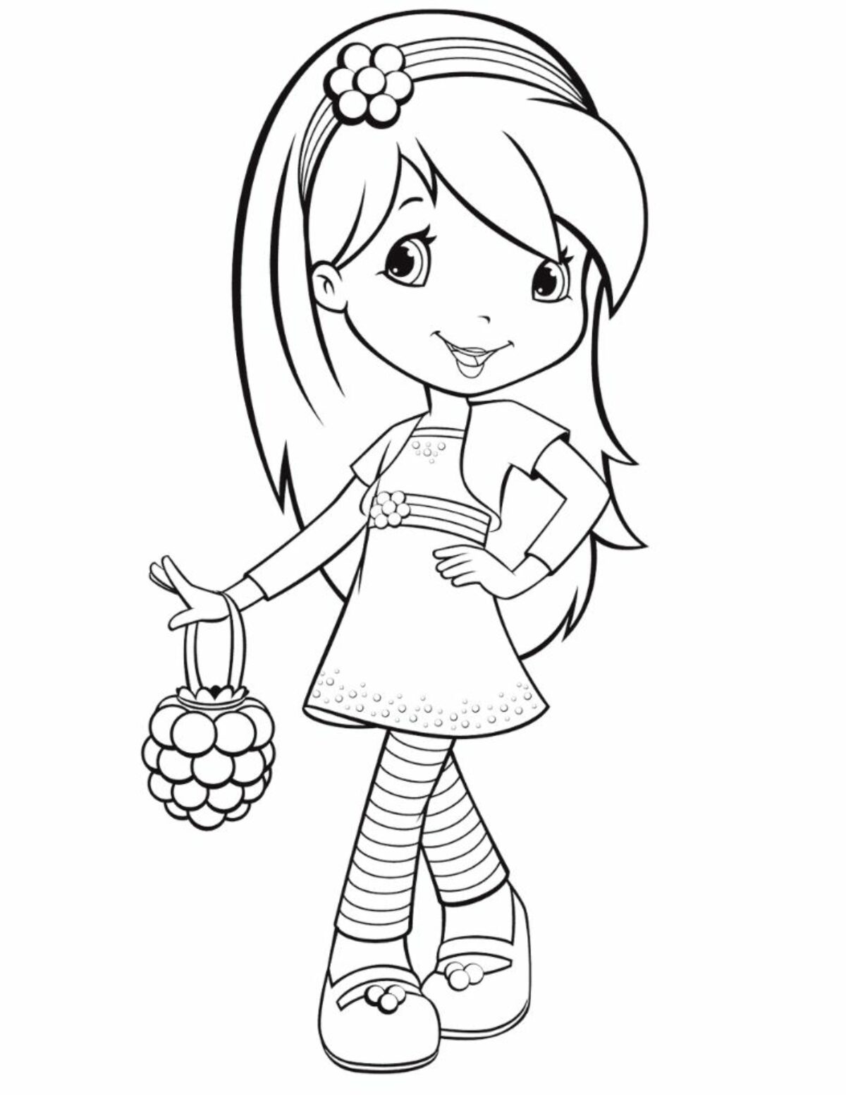 blueberry muffin coloring pages